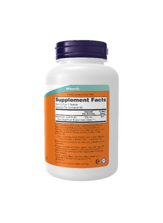 Now Foods Magnesium Glycinate 100mg Highly Absorbable Form 180 Tablets - view 2