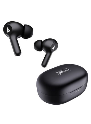 Airdopes 71 Tws Earbuds With 40 Hours Playtime, Dual Mics With Enxtm, Asap Charge, Iwp, Beast Mode With 50 Ms Low Latency, Ipx4 & Pocketable Id Active Black - view 1