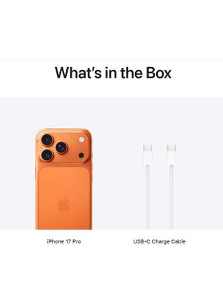 iPhone 17 Pro Max 256GB (Nano SIM + eSIM) Cosmic Orange 5G With FaceTime - International Version - view 5