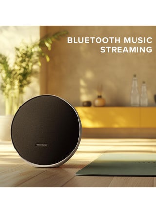 Harman Kardon Onyx Studio 9 Portable Stereo Bluetooth Home Speaker, Superior Sound, Wider Soundstage, Multi-Speaker Connection, Built-in Battery, Self-Tuning, USB Charging, Harman Kardon One App HKOS9BLKUK Black - view 4