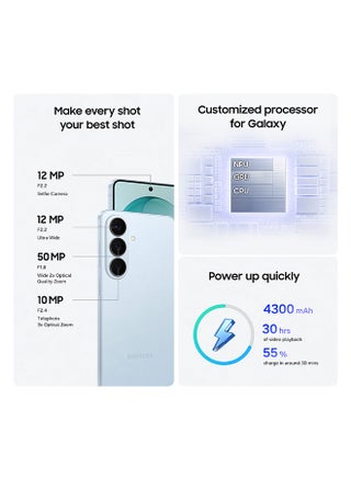 Galaxy S26 Dual SIM White 12GB RAM 512GB 5G - Middle East Version - view 5