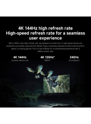 TV S Mini LED 55" 2025 | 4K QD-MiniLED | 144Hz refresh rate | Dolby Audio/Dolby Atmos/DTS-X​ | Powerful AI engine for image enhancement L55MASPLME Black - view 5