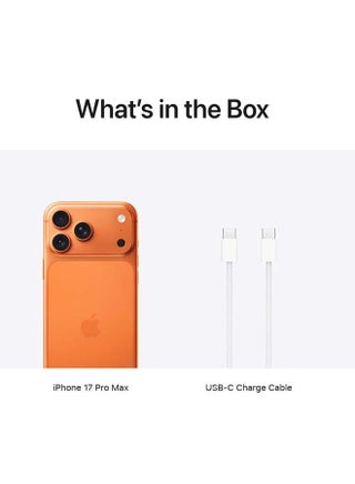 iPhone 17 Pro Max 256 GB (eSIM only) Cosmic Orange 5G With FaceTime - Middle East Version - view 4